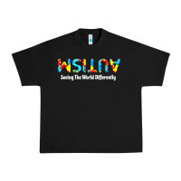 Black autism seeing the world differently Urban Heavy Tee - artisFamous