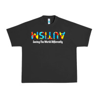 Pigment Black autism seeing the world differently Urban Heavy Tee - artisFamous
