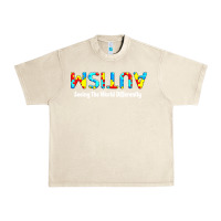 Sandshell autism seeing the world differently Urban Heavy Tee - artisFamous