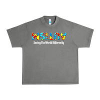 Tornado autism seeing the world differently Urban Heavy Tee - artisFamous