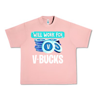 Salmon will work for v bucks youth gamer Urban Heavy Tee - artisFamous