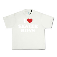 Pistachio i love skater boys Urban Heavy Tee - artisFamous