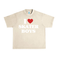 Sandshell i love skater boys Urban Heavy Tee - artisFamous