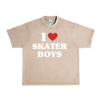 French Oak i love skater boys Urban Heavy Tee - artisFamous