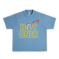 Pebble Blue hot ones Urban Heavy Tee - artisFamous