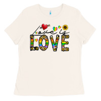 Bone love is love Ladies Tee - CowhideDigitalArt
