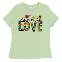 Matcha love is love Ladies Tee - CowhideDigitalArt