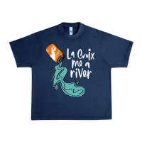 Navy la croix drink Urban Heavy Tee - artisFamous