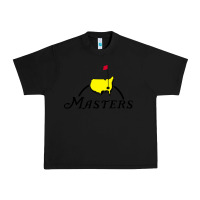 Black golf masters Urban Heavy Tee - artisFamous