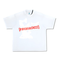 White ridiculousness Urban Heavy Tee - artisFamous