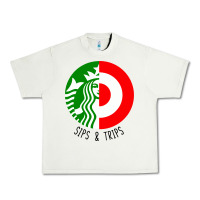 Pistachio sips and  trips Urban Heavy Tee - artisFamous