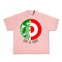 Salmon sips and  trips Urban Heavy Tee - artisFamous