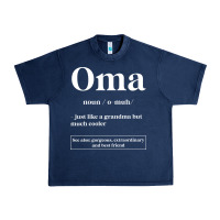 Navy Oma Definition - Mother's Day Gift Urban Heavy Tee - artisFamous