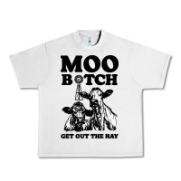 Lunar Rock Moo bitch get out the hay Urban Heavy Tee - artisFamous
