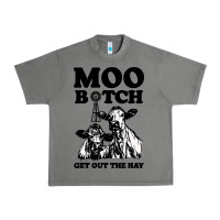 Tornado Moo bitch get out the hay Urban Heavy Tee - artisFamous