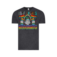 Vintage Black love gnomes nobounds Vintage Tee - SublimationCraftShop