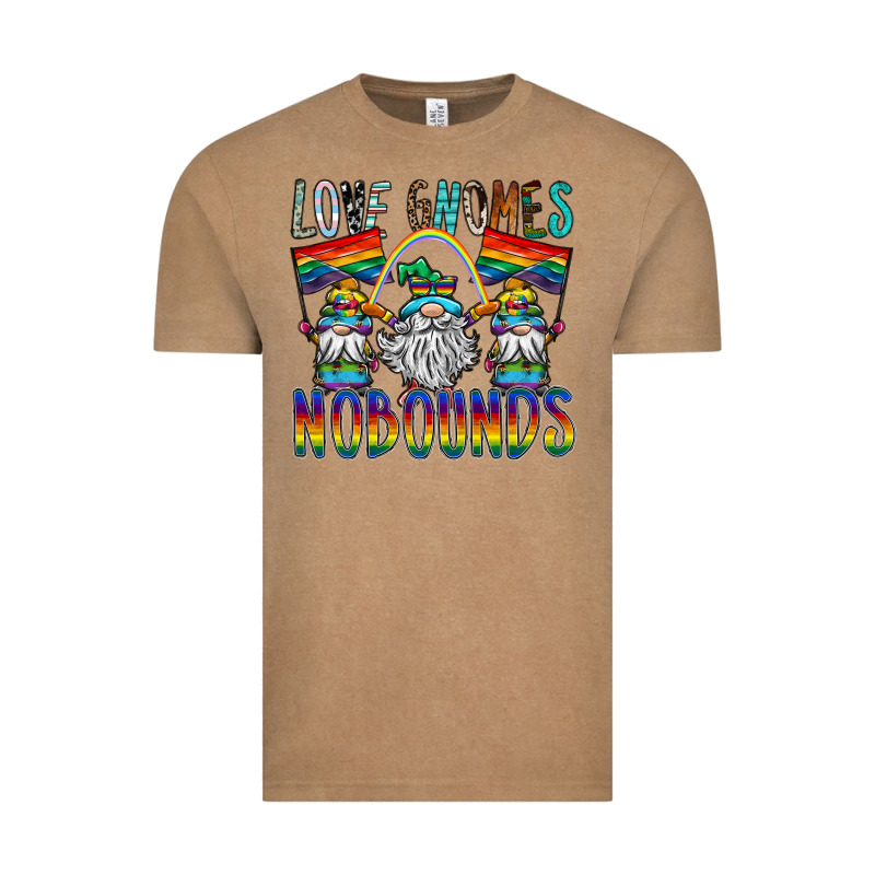 Love Gnomes Nobounds Vintage Tee by SublimationCraftShop | Teevron
