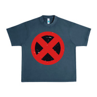Midnight Navy xmen symbol Urban Heavy Tee - artisFamous