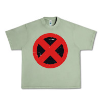 Oil Green xmen symbol Urban Heavy Tee - artisFamous