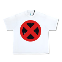White xmen symbol Urban Heavy Tee - artisFamous