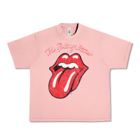 Salmon the  rol.li  sto.nes  colors ton   t shirt Urban Heavy Tee - artisFamous