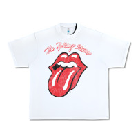 White the  rol.li  sto.nes  colors ton   t shirt Urban Heavy Tee - artisFamous