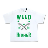 White weed dad le.ga.li.ze ma.riju.a.na pot weed gift   t shirt Urban Heavy Tee - artisFamous