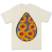 Bone african fabric pattern teardrop earrings 5 Premium Tee - BundleAndBundleShop