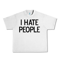 Lunar Rock i hate people Urban Heavy Tee - artisFamous