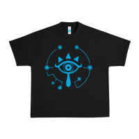 Black zel.da br.ea.th of the w.i.l.d she.i.k.ah eye lo. t shirt Urban Heavy Tee - artisFamous