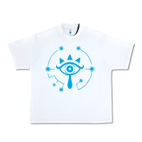 White zel.da br.ea.th of the w.i.l.d she.i.k.ah eye lo. t shirt Urban Heavy Tee - artisFamous