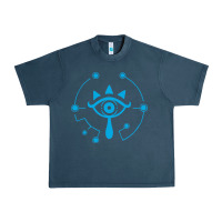 Midnight Navy zel.da br.ea.th of the w.i.l.d she.i.k.ah eye lo. t shirt Urban Heavy Tee - artisFamous