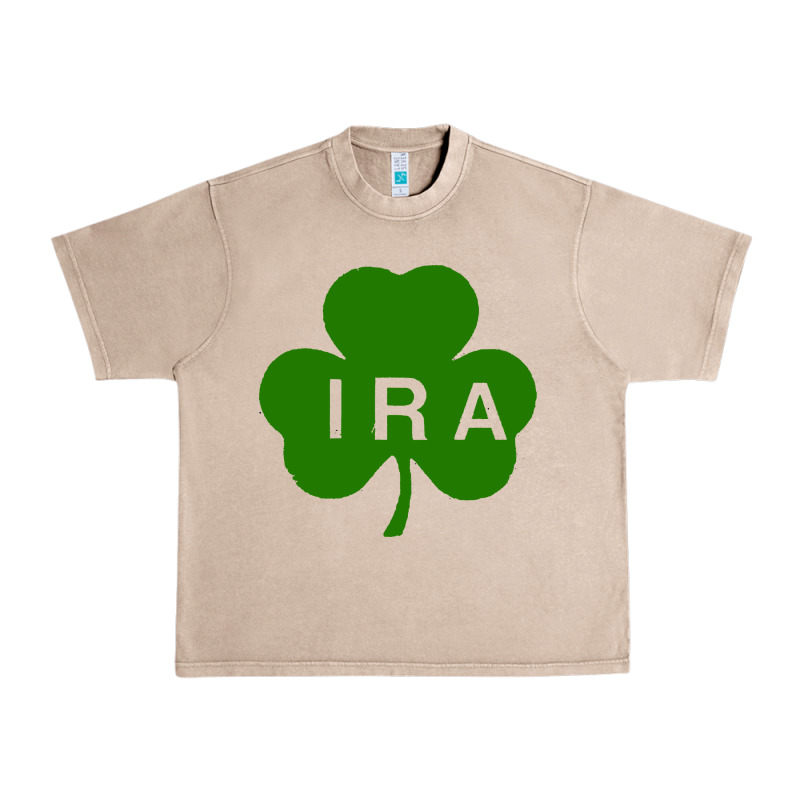 Ira Irish Lucky Shamrock St Patrick's Day Urban Heavy Tee by artisFamous | Teevron