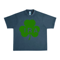 Midnight Navy ira irish lucky shamrock st patrick's day Urban Heavy Tee - artisFamous
