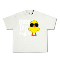 Pistachio kids chick dig me Urban Heavy Tee - artisFamous