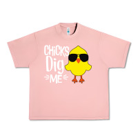 Salmon kids chick dig me Urban Heavy Tee - artisFamous