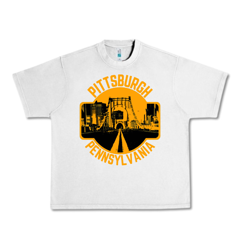 Pittsburgh Pennsylvania Urban Heavy Tee by artisFamous | Teevron