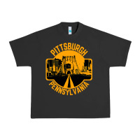 Pigment Black pittsburgh pennsylvania Urban Heavy Tee - artisFamous