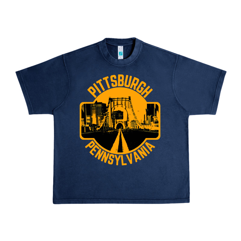 Pittsburgh Pennsylvania Urban Heavy Tee by artisFamous | Teevron