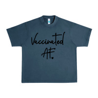 Midnight Navy pro vaccination Urban Heavy Tee - artisFamous