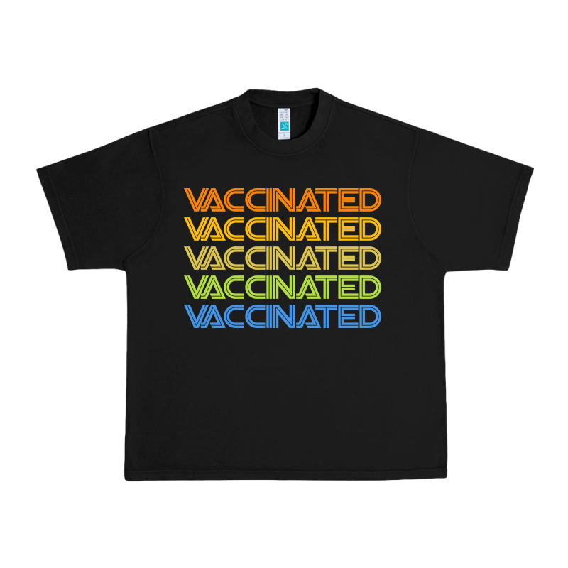 Vaccinated Retro Urban Heavy Tee by artisFamous | Teevron