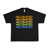 Black vaccinated retro Urban Heavy Tee - artisFamous
