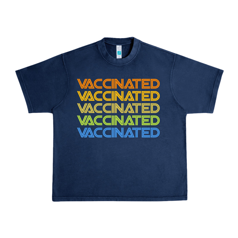Vaccinated Retro Urban Heavy Tee by artisFamous | Teevron