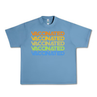 Pebble Blue vaccinated retro Urban Heavy Tee - artisFamous