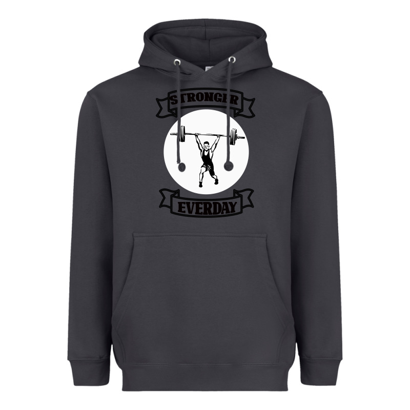 Stronger Everday Heavyweight Hoodie by Bettercallsaul | Teevron