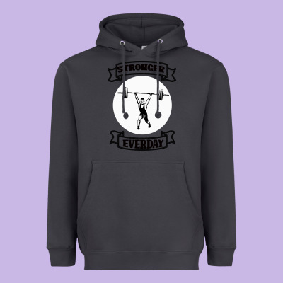 Stronger Everday Heavyweight Hoodie Designed By Bettercallsaul