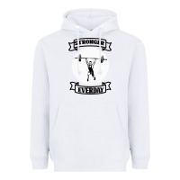 White stronger everday Heavyweight Hoodie - Bettercallsaul