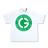 White Greensleeves Records Urban Heavy Tee - artisFamous