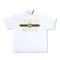 White chatta hucci Urban Heavy Tee - artisFamous