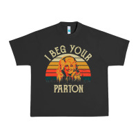 Pigment Black vintage i beg your parton Urban Heavy Tee - artisFamous